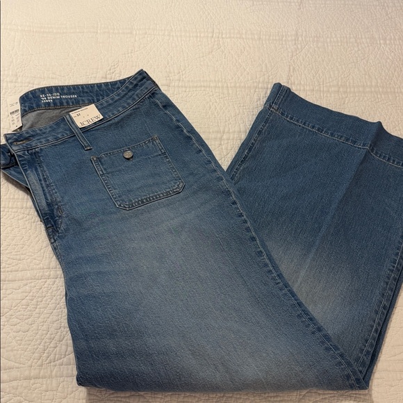 J. Crew Other - J. Crew Women’s  ‘96 Denim Trouser - Classic Blue